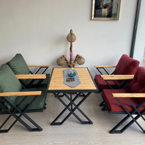 X Model Bahçe Takımı (1+1+1+1)